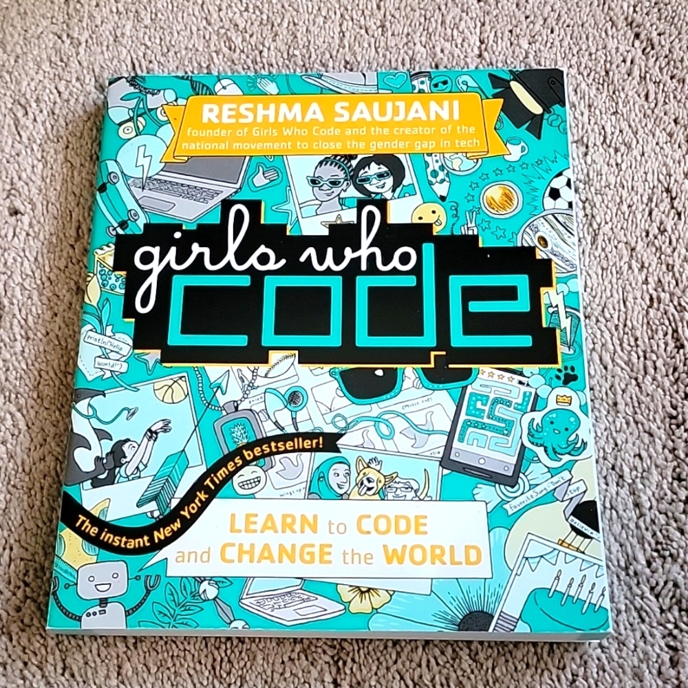 "Girls Who Code" Paperback Book